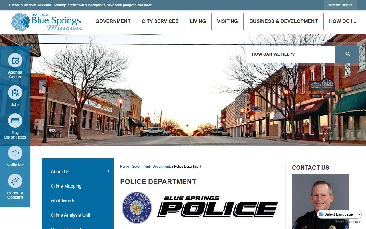Blue Springs felony records - Blue Springs Police Department