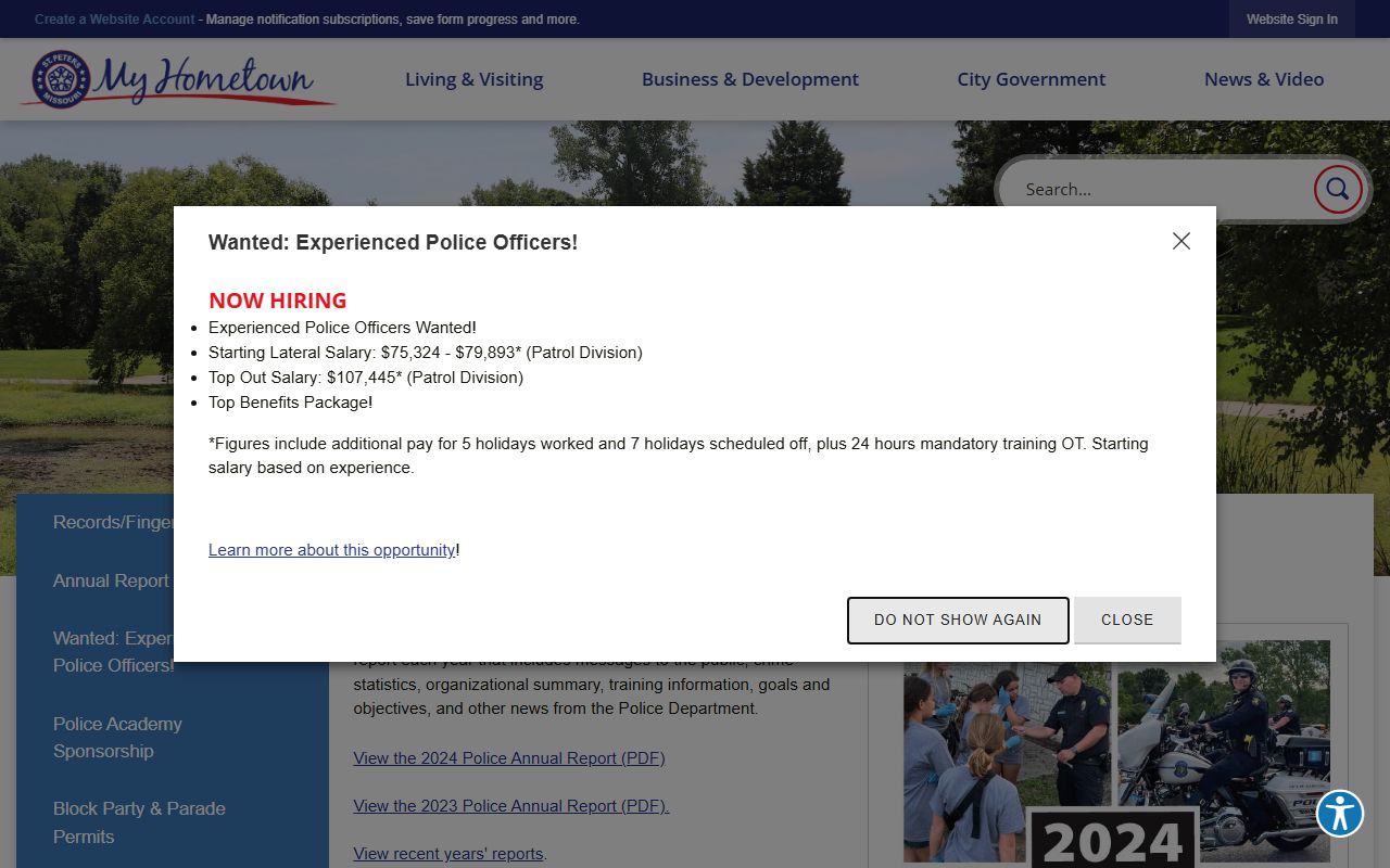 St. Peters felony records - St. Peters Municipal Court