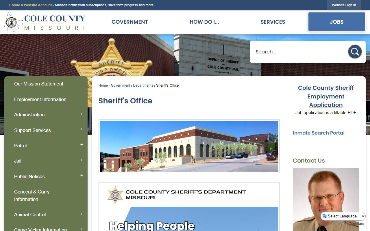 Cole County felony records - Cole County Sheriff's Office