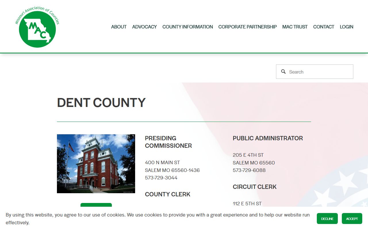 Dent County felony records - Dent County Circuit Clerk