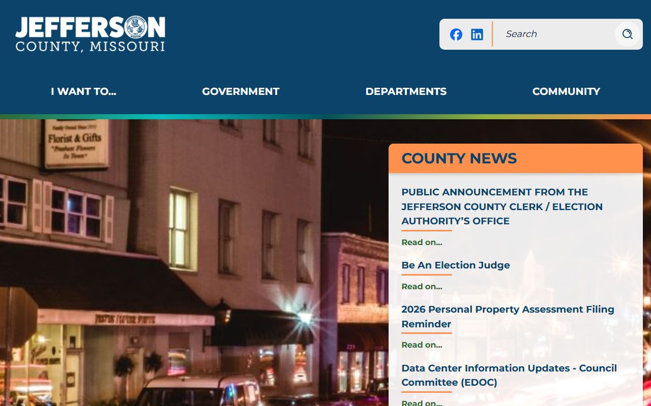Jefferson County felony records - Jefferson County Website