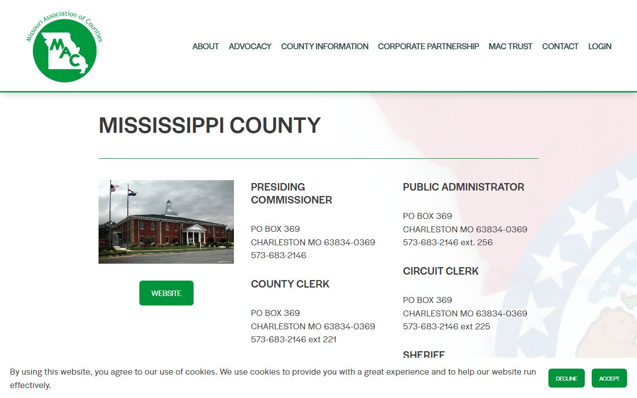 Mississippi County felony records - Mississippi County Circuit Clerk