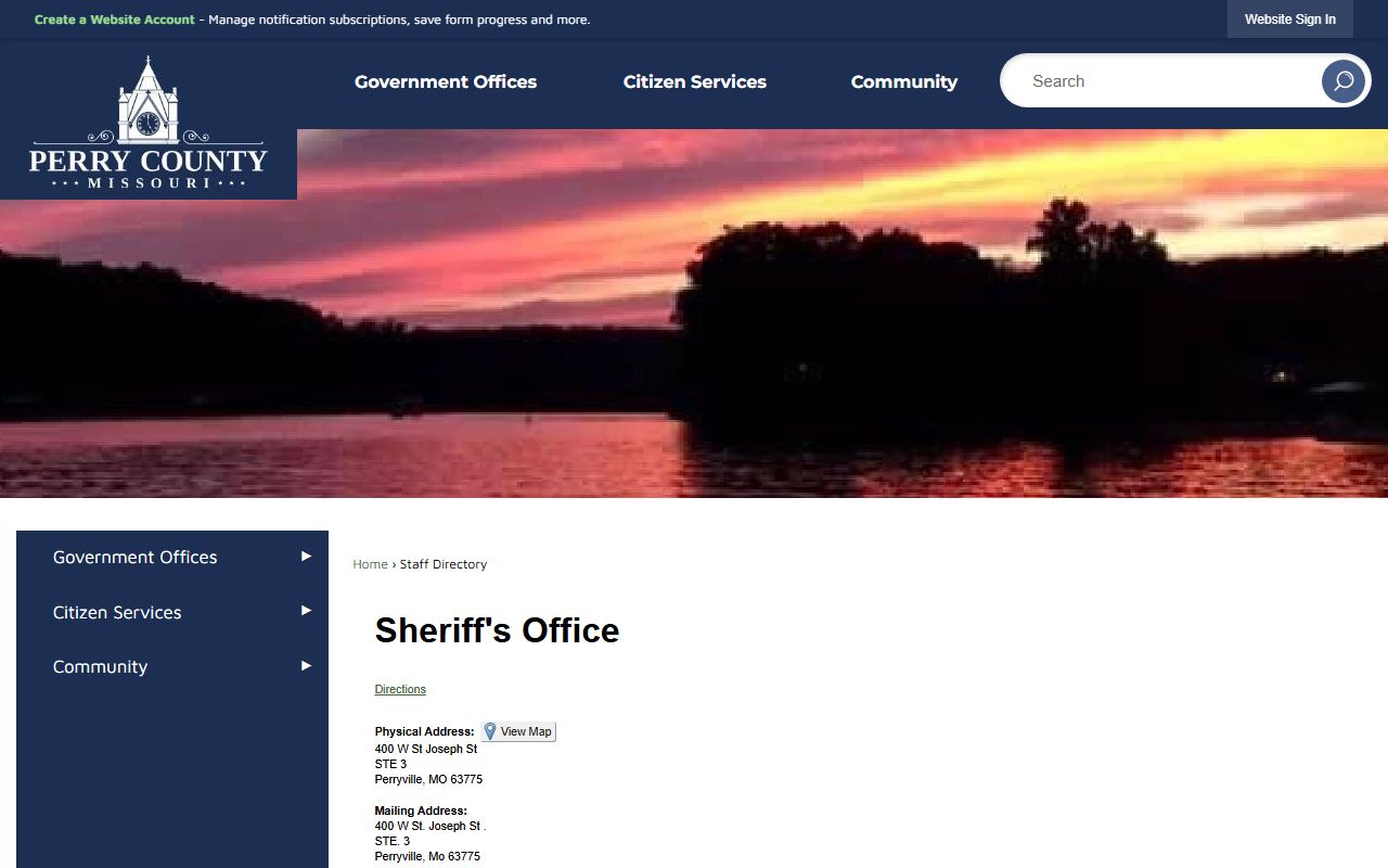 Perry County felony records - Perry County Sheriff's Office