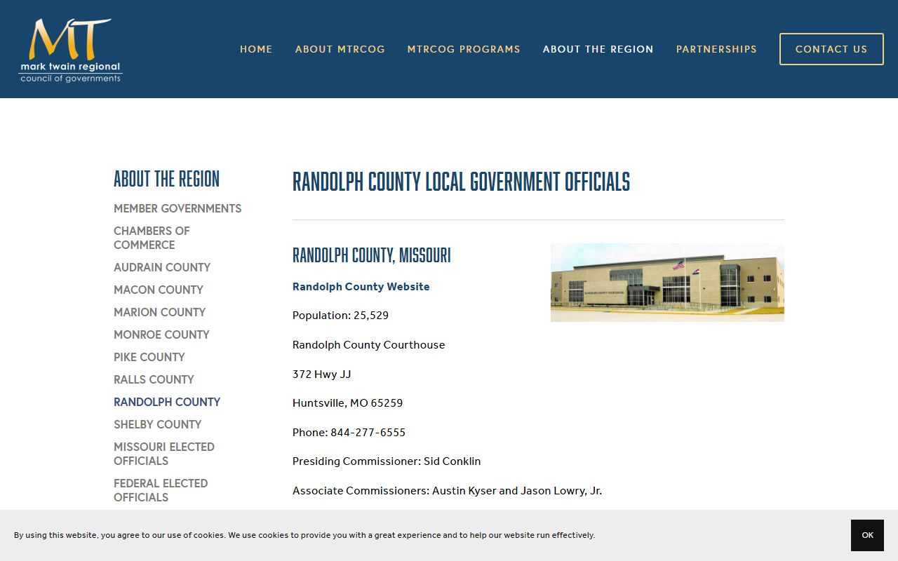 Randolph County felony records - Randolph County Local Officials