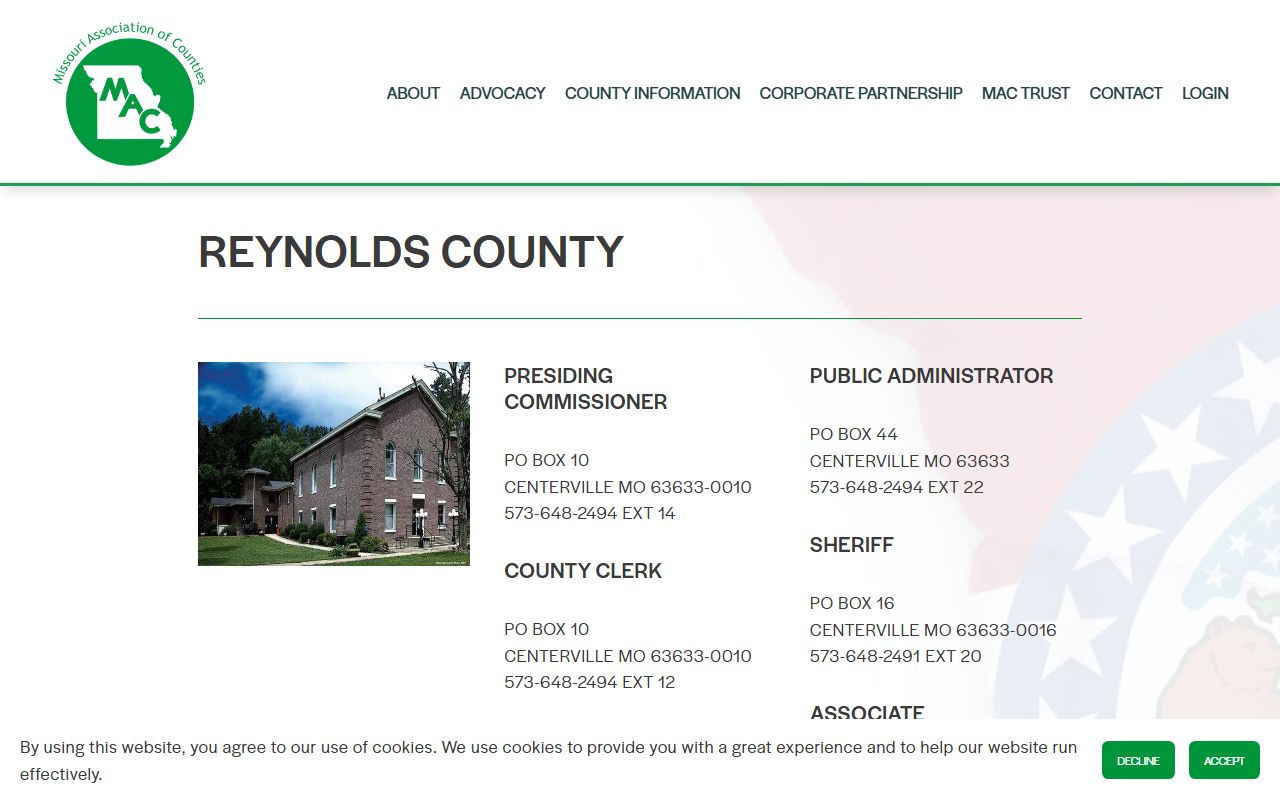 Reynolds County felony records - Reynolds County Circuit Clerk
