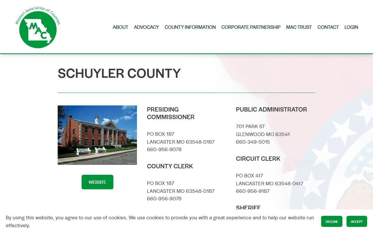 Schuyler County felony records - Schuyler County Circuit Clerk